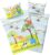 Aminata Kids Kinderbettwäsche Tiere 100 x 135 cm + 40 x 60 cm Baumwolle Reißverschluss Dschungel-Tiere, Zoo-Tier-Motiv, Kinder-Bettwäsche-Set,…