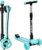 Apollo KidsPro 4 Kinderroller, klappbarer Scooter, höhenverstellbarer Dreiradscooter, LED Roller, Scooter Kinder ab 3 Jahre, LED Rollen, für Jungen…