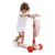 Arkmiido Dreirad »Scooter Kinder Roller«, Kinder Scooter für Kinder mit Klappbarem und Abnehmbarem Sitz, Einstellbarer Höhe, 3 LED-Lichträdern,…