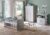 arthur berndt Babyzimmer-Komplettset »Isabella«, (Set, 4-St), Made in Germany; mit Kinderbett, Regal, Schrank und Wickelkommode
