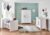 arthur berndt Babyzimmer-Komplettset »Kiara«, (Set, 3-St), Made in Germany; mit Kinderbett, Schrank und Wickelkommode