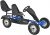 ArtSport 2-Sitzer GoKart – Tretauto für Kinder mit höhenverstellbarem Lenkrad & 2 Schalensitzen – Go-Kart mit Luftreifen & Stahl-Felgen in Blau