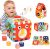 ATCRINICT 6-in-1 Aktivitätswürfel Babyspielzeug für 6-18 Monate Alte Kinder, Musikspielzeug für Kleinkind, Frühes Lernen Lernspielzeug Geschenk für…