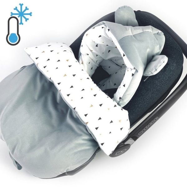 BABEES Fußsack »Babyfußsack Babyschale Fußsack Baby Einschlagdecke«