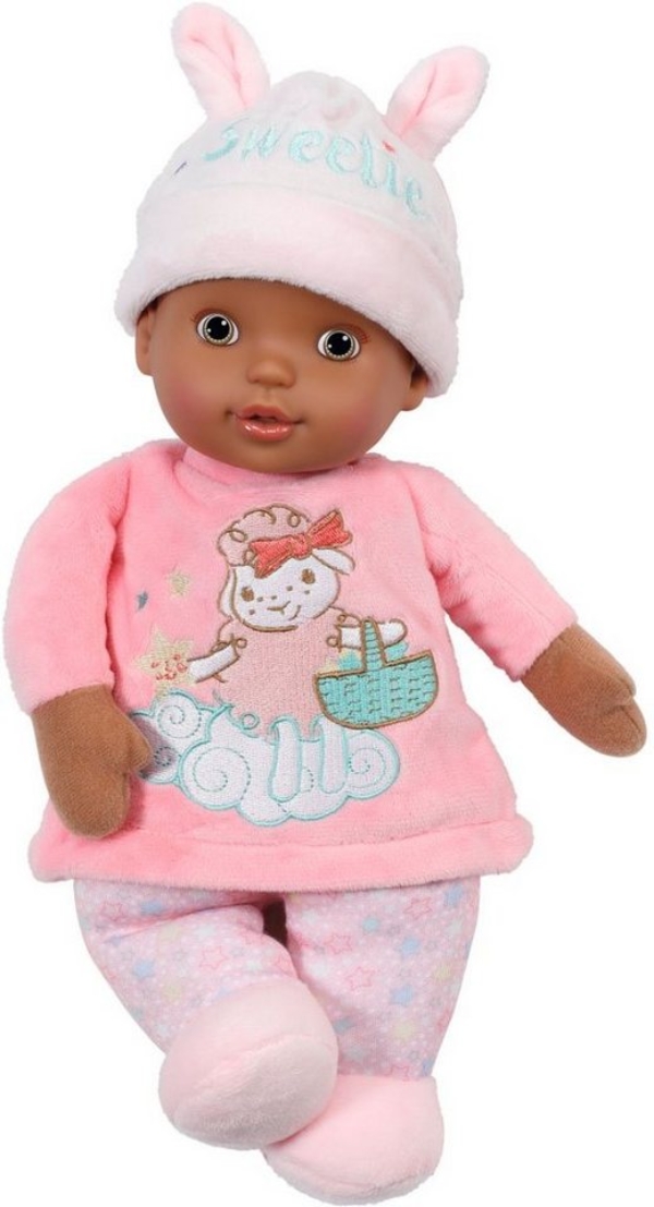 Baby Annabell Babypuppe »Sweetie for baby, Dolls of Colour, 30 cm«, mit Rassel im Inneren