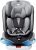 Baby Autositz Kindersitz 360°drehbar mit ISOFIX und Ruheposition, Gruppe 0+1/2/3 (9-36 kg/0-12 Year), 5-Punkt-Sicherheitsgurt, Kinderautositz, Schwarz