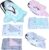 Baby Einschlagdecke MINKY – STAR – mit Kapuze 90×90 cm Babyschale Decke (Star Hell + MINZE)