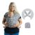 Baby K’tan Babytrage »Baby K’tan Print Blumenranken«, – ergonomische Positionierung des Säuglings, – keine Schnallen, Ringe oder Verschlüsse, -…