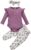 Baby Mädchen Body Strampler Strick Langarm Blumen Floral Hose Neugeborenen Stirnband Outfit Babykleidung Set 3 Stück Kleidung