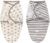 Baby Pucksack Pucktücher Pucktuch Puckschlafsack Junge Mädchen Unisex Neugebore 0-3 3-6 Monate (Grau, 3-6 Monate (2er Pack))