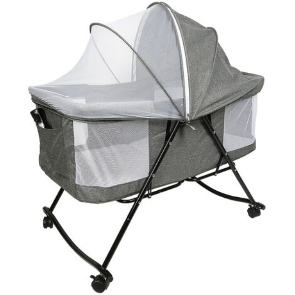 Baby Reisebett Beistellbett Moskitonetz Baby Kinderbett komplett klappbar mobil