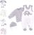 Baby Sweets 3er Baby-Set mit Strampler, Shirt & Mütze als Baby-Erstausstattung für Mädchen und Jungen/Bio-Baumwolle Baby-Kleidung Strampler Set für…