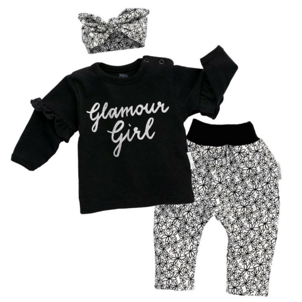 Baby Sweets Shirt, Hose, Jacke & Mütze »3tlg Set Shirt + Hose + Mütze« (3-tlg)