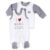 Baby Sweets Shirt, Strampler, Jäckchen, Mütze & Schühchen »2tlg Set Strampler + Shirt I love Mama & Papa« (2-tlg)