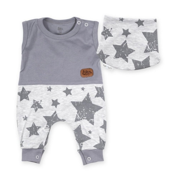 Baby Sweets Shirt, Strampler, Jäckchen, Mütze & Schühchen »2tlg Set Strampler + Halstuch« (2-tlg)