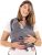 Baby Tragetuch-Leichtes Anziehen (Easy-On) – Unisex – Babytrage Neugeborene – Multi-Use – Bis 10kg – Babytragetuch Anthrazitgrau – Koala Cuddle…