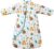 Baby Winterschlafsack Kinderschlafsack 3,5 Tog Schlafsäcke aus reiner Baumwolle Verschiedene Größen ab Geburt bis 4 Jahre (S: Höhe 60cm-75cm / 3-7…