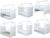 Babybett Kinderbett Bett Haus 140×70 cm mit Matratze Schublade weiss 0 bis 6 Jahre