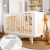 Babybett mit Matratze 60×120 cm höhenverstellbar & herausnehmbare Sprossen | Gitterbett Kinderbett sehr stabil und maximale Sicherheit inkl….