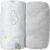 Babycalin BBC414006 Spannbettuch,70cm x 140cm, Wolke/Grau,2er Set, grau,2 Stück