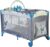 BabyGo Baby-Reisebett »Sleepwell, blau«, mit abnehmbarem Spielbogen