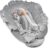 Babynestchen Velvet Kuschelnest für Neugeborene 90×50 cm – Baby Nestchen Bett Kokon Fleecestoff in Grau