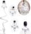 Babyphone Halterung Universal Baby Kamera Babyphone Halter Baby Monitor halter Kein Bohren Verstellbarer Babykameraständer für Kinderzimmer…