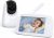 Babyphone mit Kamera 5 Zoll 720P IPS HD Display Video Baby Monitor, Nachtsicht, 110 ° Weitwinkel, 300M Reichweite, Temperatursensor Zwei Wege…
