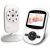 Babyphone mit Kamera Kabellose digitale Videokamera mit Infrarot-Nachtsicht Zwei-Wege-Gespräch 2,4 LCD 2,4 GHz VOX-Temperatursensor Unterstützung…