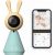 Babyphone mit Kamera und Audio und Video,WLAN-Smartphone-App,Nachtsicht,Nachtlicht,Temperatur- / Feuchtigkeits- /…