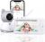 Babyphone, SUPERUNCLE Babyphone mit Kamera,1080P-Digitalkamera unterstützt Infrarot-Nachtsicht, Temperatur- und Feuchtigkeits-Sensor,…