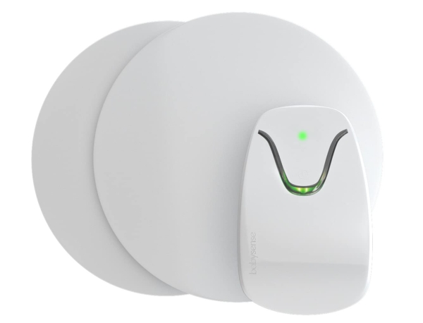 Babysense Unter der Matratze Platzierte Monitor der Atembewegungen des Babys, Berührungsloser Babymonitor, Abdeckung des Ganzen Betts mit 2…