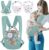 Babytragen,GOLDGE 3Pcs Baby Sling Carrier Babytrage 0-36 Monate Baby Sling Wrap Babytrage Schlingen mit Speicheltuch Erhältlich in Allen…