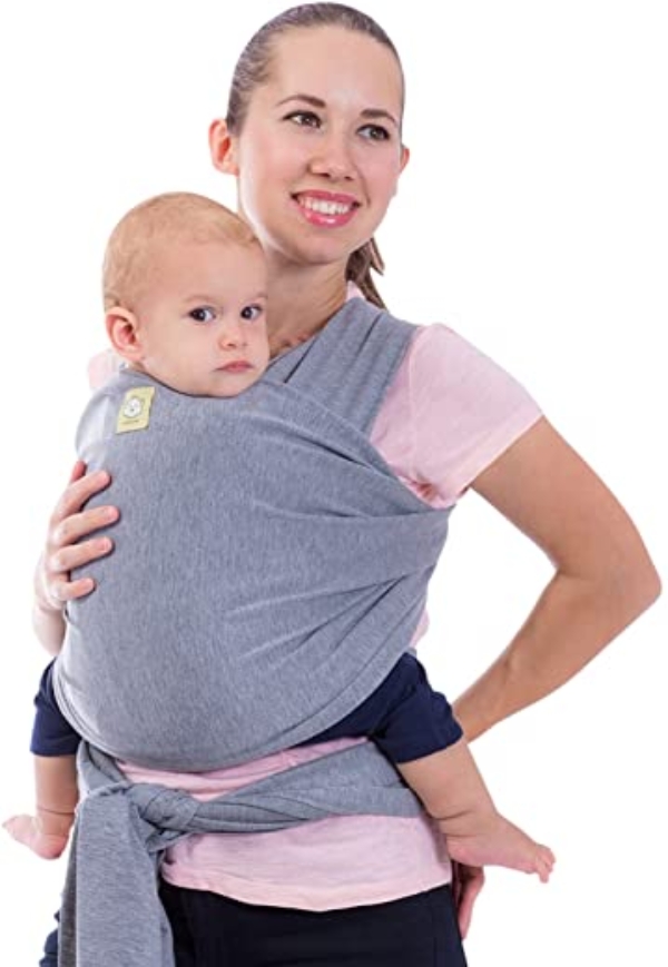 Babywickeltrage – alles in 1 dehnbaren Babytragetuch – Ergo-Tragetuchtragetuch – Babytragenetui – Babytragen für Neugeborene, Kleinkinder -…