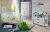 Babyzimmer Alvara in Weiß 6 teiliges Komplett Set mit Kleiderschrank, Babybett und Umbauseiten, Wickelkommode mit Anstellregal und Wandboard