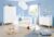 Babyzimmer Kinderzimmer Set Skadi breit, mit Kinderbett, Wickelkommode und Kinderbett, weiß