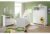 Babyzimmer-Komplettset »Trend«, (Set, 3-St), Bett + Wickelkommode + 3 trg. Schrank