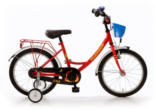 Bachtenkirch Kinderfahrrad »Feuerwehr«, 1 Gang