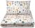 Balbina Kinder Baby-Bettwäsche-Set ☆Boho Tiere Motiv 100 x 135 cm Deckenbezug 40 x 60 Kissenbezug|2tlg. 100% Baumwolle mit Reißverschluss (Boho…