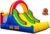 Ballsea Hüpfburg, Felsenklettern (aktualisierte Version) große Kletterwand mit 2 Rennrutschen auf der Rückseite und eine Kinder Hüpfburg Trampolin…