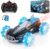 BAZOVE Ferngesteuertes Auto, Hochgeschwindigkeits RC Rennwagen 2,4GHz, 360° drehbar mit Musik Sprühlichtern, Hobby RC Auto Spielzeug mit 2…