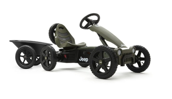 Berg Go-Kart »BERG Gokart Rally Jeep Adventure inkl. Anhänger«, Inklusive Anhänger