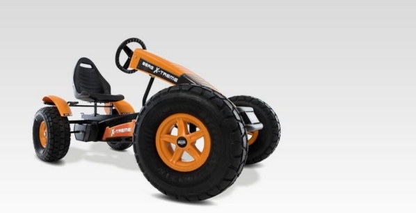 Berg Go-Kart »BERG Gokart X-Treme E-Motor Hybrid orange XXL«