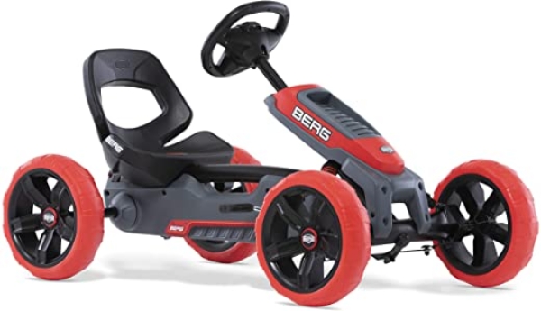 BERG Gokart Reppy Rebel | KinderFahrzeug, Tretauto mit Optimale Sicherheid, Soundbox im Lenkrad, Kinderspielzeug geeignet für Kinder im Alter von…