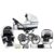 bergsteiger Kombi-Kinderwagen »Venedig«, (10-tlg)