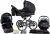 Bergsteiger Venedig Nostalgie Kinderwagen 3 in 1 Retro Kombikinderwagen Megaset 10 teilig inkl. Babyschale, Babywanne, Sportwagen und Zubehör…