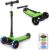 besrey Kinder Roller, Höhenverstellbarer Kinderscooter, Faltbarer Tretroller mit LED-Leuchträdern für Jungen & Mädchen von 2 bis 8 Jahren