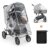 besrey Kinderwagen-Regenschutzhülle »Kinderwagen Regenschutz Universal Regenschutzhülle Regenverdeck für Buggys mit Moskitonetz und Tasche für Baby…