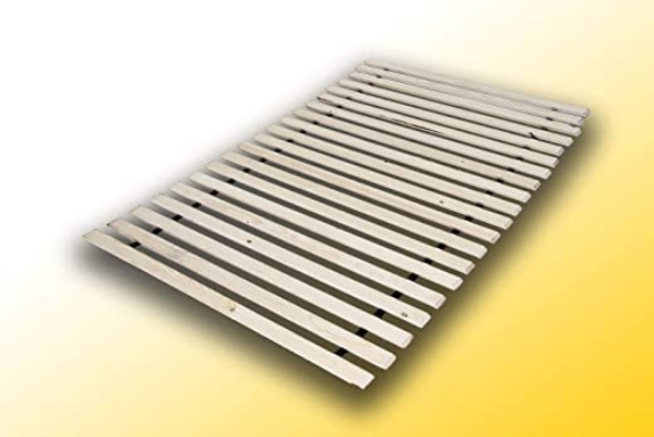 Best For You Lattenrost aus 10 massiv Holzlatten für alle Matratzen 15 Sorten (60×120 8 Latten)