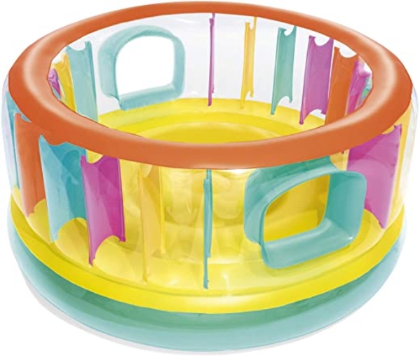 BESTWAY 52262 Up,In&Over Hüpfburg BOUNCEJAM Bouncer, Multicolor